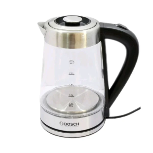 چای ساز بوش BH1666 | کتری و قوری شیشه‌ای ظرفیت 2 لیتر - تصویر 2