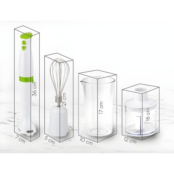 گوشت کوب برقی و غذا ساز 4 کاره سوکانی مدل | SK-1718-4 - تصویر 3