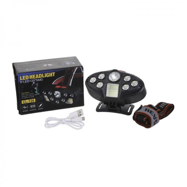 هدلایت (چراغ پیشانی) مدل شارژی | CL-T23 - تصویر 6