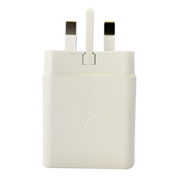 شارژر سوپرفست سه پین سامسونگ 45 وات اصل | SAMSUNG 45W SUPER FAST CHARGER ORIGINAL - تصویر 3