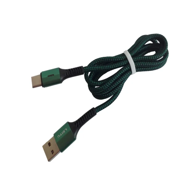کابل تبدیل USB به TYPE-C برند LEITU مدل | LD-36 - تصویر 2