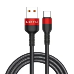 کابل تبدیل USB به TYPE-C برند LEITU مدل | LD-5 - تصویر 3