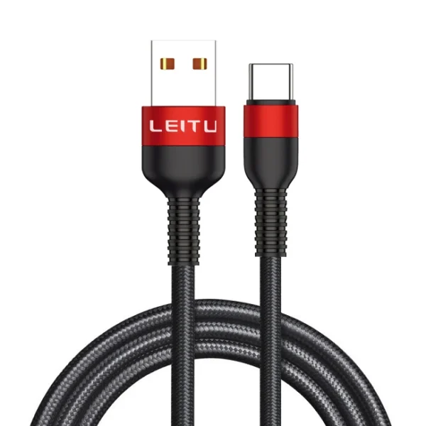 کابل تبدیل USB به TYPE-C برند LEITU مدل | LD-5 - تصویر 3