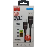کابل تبدیل USB به TYPE-C برند LEITU مدل | LD-39 - مشکی