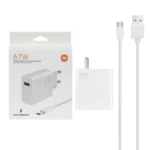 شارژر دیواری 67 وات شیائومی به همراه کابل مدل | MDY-12-ES - سفید