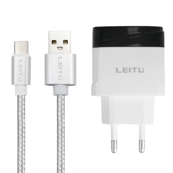 شارژر دیواری لیتو مدل | LH-8 به همراه کابل USB-C - تصویر 2