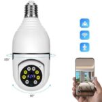 دوربین مداربسته لامپی مدل | WIFI Panorama Camera - تصویر 2